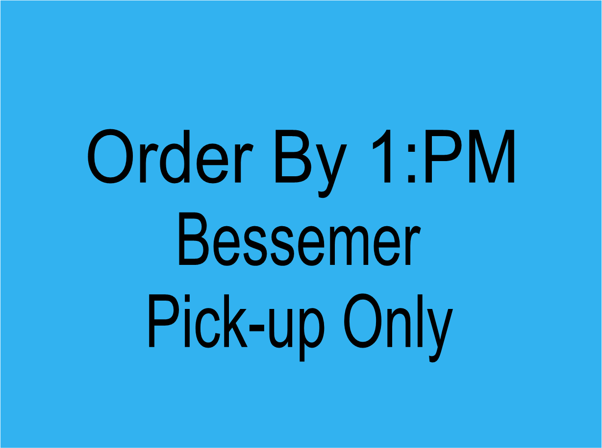 Same day pick-up. Click for details.