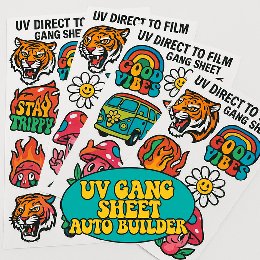 UV DTF Gang Sheet Auto Builder