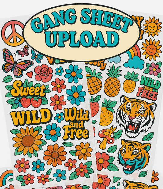 Upload Your Gang Sheet