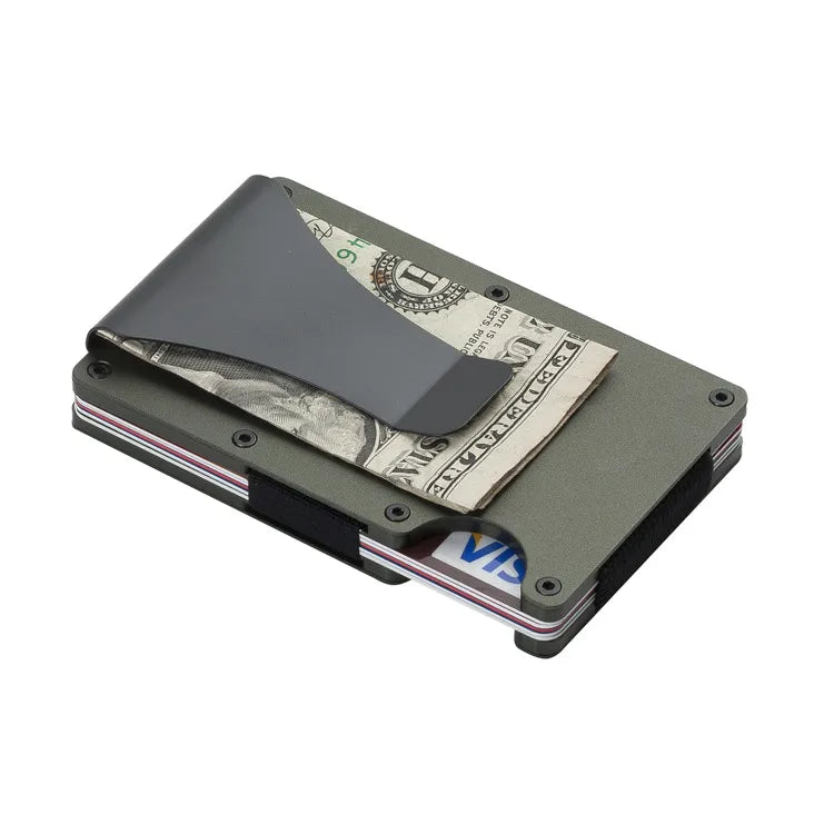 Slim Alloy Metal Wallet