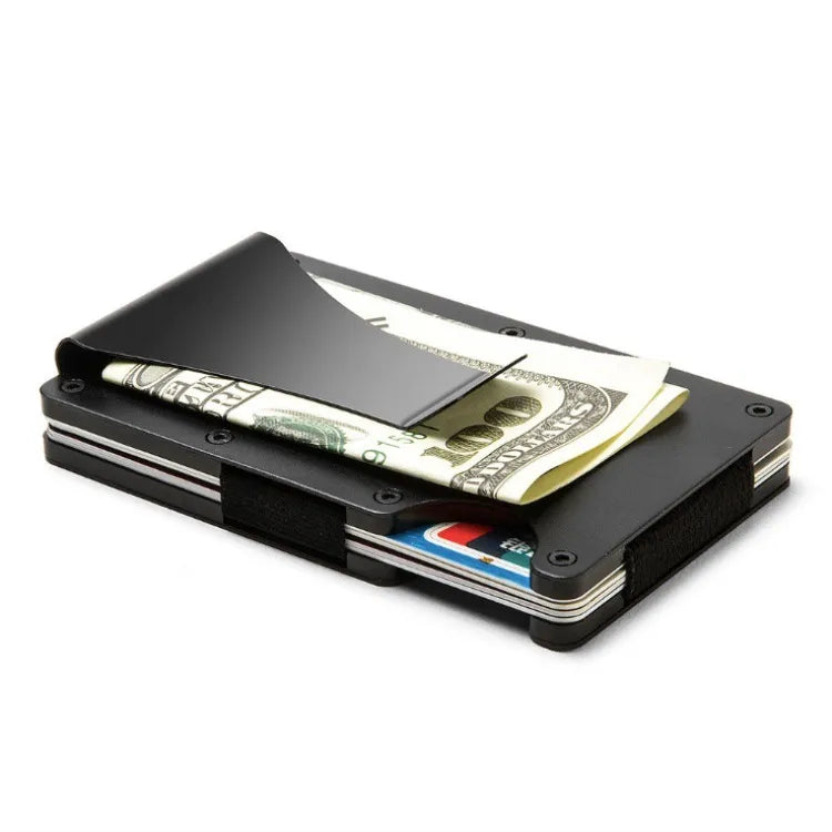 Slim Alloy Metal Wallet