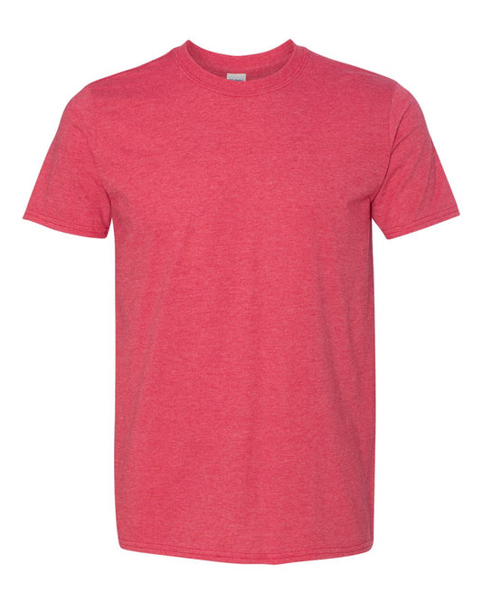 Gildan 64000 Heather Red