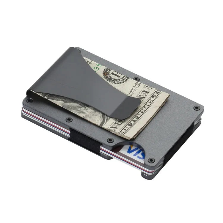 Slim Alloy Metal Wallet