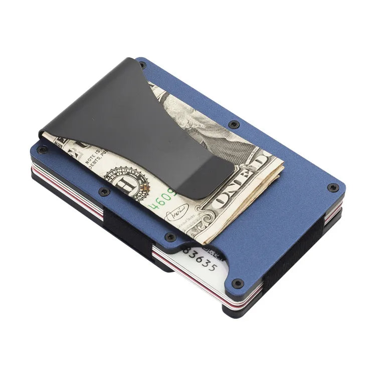Slim Alloy Metal Wallet