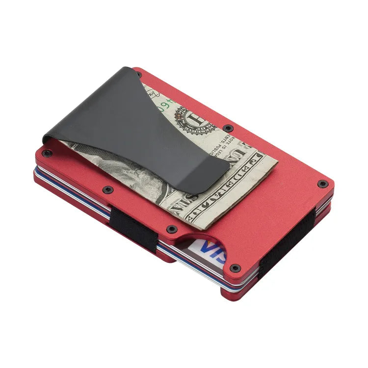 Slim Alloy Metal Wallet