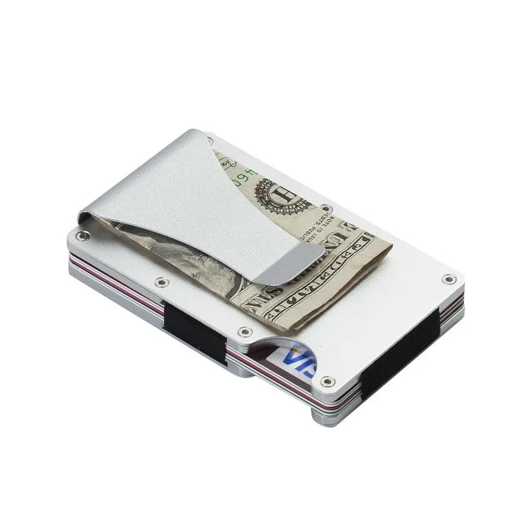 Slim Alloy Metal Wallet